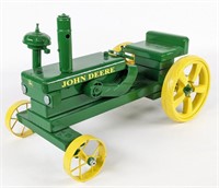 Large Custom Industrial Art John Deere Tractor