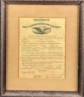 Signed Original 1922 US Army Officer Reserve Corps