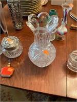 Antique Crystal Vase