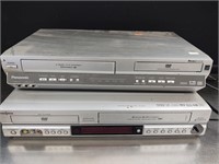 (2) VHS/DVD players