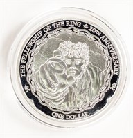 Coin Fellowship Of The Ring 1 Troy Ounce Silver