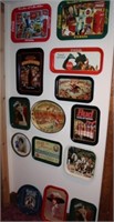14 Collectible Metal Serving Trays