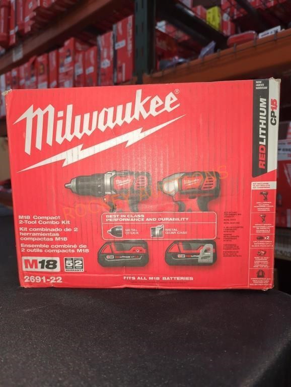 Milwaukee M18 Compact 2-Tool Combo Kit