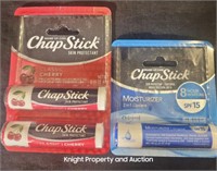 3 Chap Sticks (2 Cherry and 1 Moisturizer)