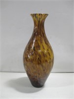 17" Speckled Glass Vase