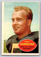 1960 Topps Football #54 Paul Hornung VG/EX