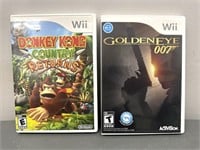Set Of 2 Nintendo Wii Games - Donkey Kong Country