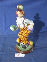 clown figurine .