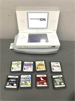 Nintendo Ds Lite W 8 Assorted Games