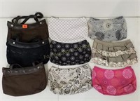 (3) Thirty One Purses w/Six Interchangeable Covers
