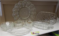 CLEAR GLASS KITCHENWARE...