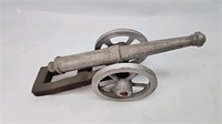 14 inch Metal and wood small model cannon