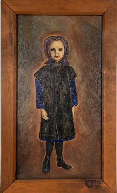 "Amish Girl" by Dolores Hackenberger (AM b.1930)