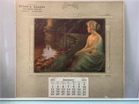 1931 Calendar - Elora Ont. Stark's Bakery