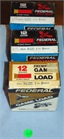 3 BOXES 12 GA FEDERAL SHOTGUN SHELLS 8 SHOT