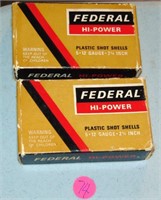 2 BOXES FEDERAL HI-POWER RIFLED SLUG 2 3/4"