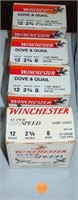 4 BOXES 12 GA SHOTGUN SHELLS WINCHESTER 2 3/4"