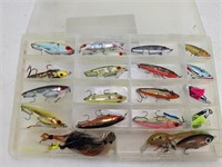 Plano Case w/ Catch Jr, Spoons, & More Lures