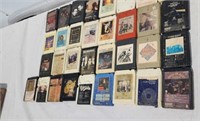 8 track tapes rock from 70s&80s