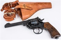 Gun Webley Mark VI D/A Revolver in .455 Webley