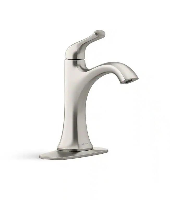 SUNDAE SINGLE-HANDLE BATHROOM FAUCET BRUSHED