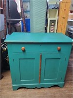 1 Drawer over 2 Doors Washstand-28t x 31w x 17d