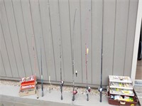 Fishing Rods and Tackle Boxes