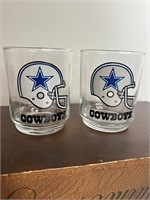 Dallas Cowboys drinkware glasses