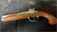 hubley flintlock double barrel cap gun