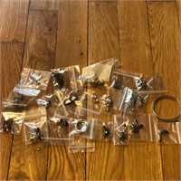 (20) Pairs of Mixed Pierced Earrings