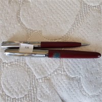 Vintage Parker Fountain Pen And Pencil Set