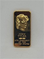 Vintage 1984 1oz President Ignot Tyler