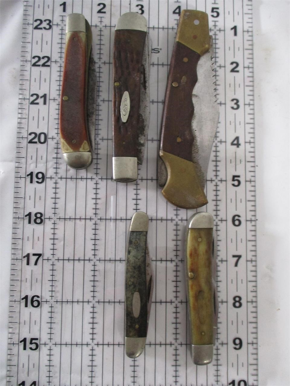 Lot of Case and Old Timer Pocket Knives