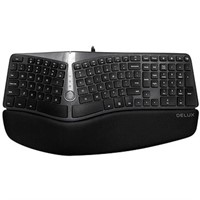 DELUX GM901U Wired Ergonomic Keyboard -