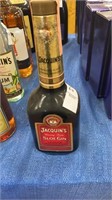 Jacquin’s Sloe Gin bottle, unopened
