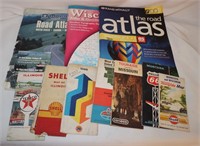 1999 & 2009 Road Atlas, 2004 WI Atlas &