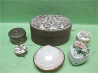 Assorted Jewelry & Trinket Holders