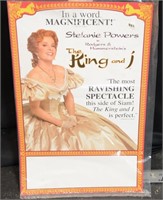 "THE KING AND I" THEATRE POSTER