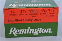 Remington Shot Gun Shells 12 Gauge,  NIP