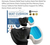 Homeyla, Pressure Relief Seat Cushion Back Pain