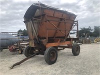 Richardton Hydraulic Side  Dump Box Wagon