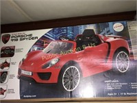 ROLL PLAY $300 RETAIL PORSHE 918 SPYDER