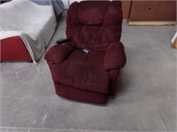 Lift chair recliner