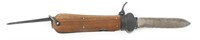 WWII GERMAN PARATROOPERS' GRAVITY KNIFE