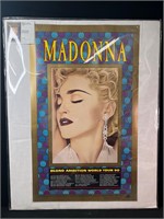 Artist Signed Madonna Poster