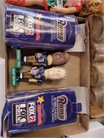 St Louis Rams bobbleheads Marshall faulk, Grant