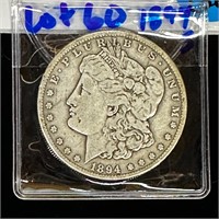 1894 - S  Morgan Silver $ Coin