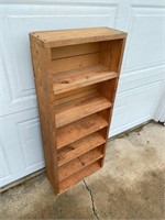 3 ft wooden shelf