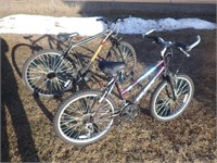 Huffy 20" Multi Speed Girls Bicycle & Mongoose
