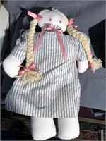 Big handmade doll 23 inches long and a bunch of